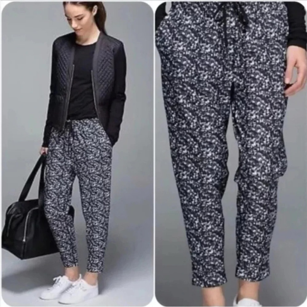 Lululemon Jet Crop Pant In Shimmy Size 12